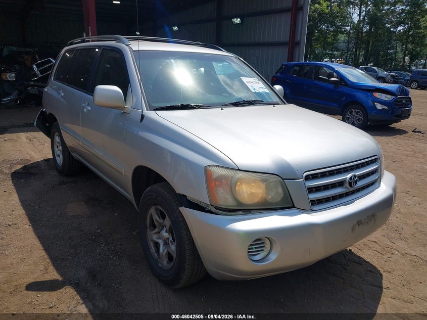2002 TOYOTA HIGHLANDER V6 | JTEHF21A120071856 | UPCARS