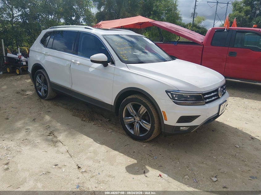 2018 VOLKSWAGEN TIGUAN 2.0T SEL PREMIUM | 3VV5B7AXXJM012662 | UPCARS
