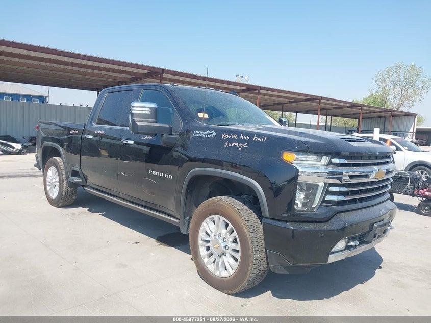 2021 CHEVROLET SILVERADO 2500HD 4WD  STANDARD BED HIGH COUNTRY | 1GC1YREY3MF155497 | UPCARS