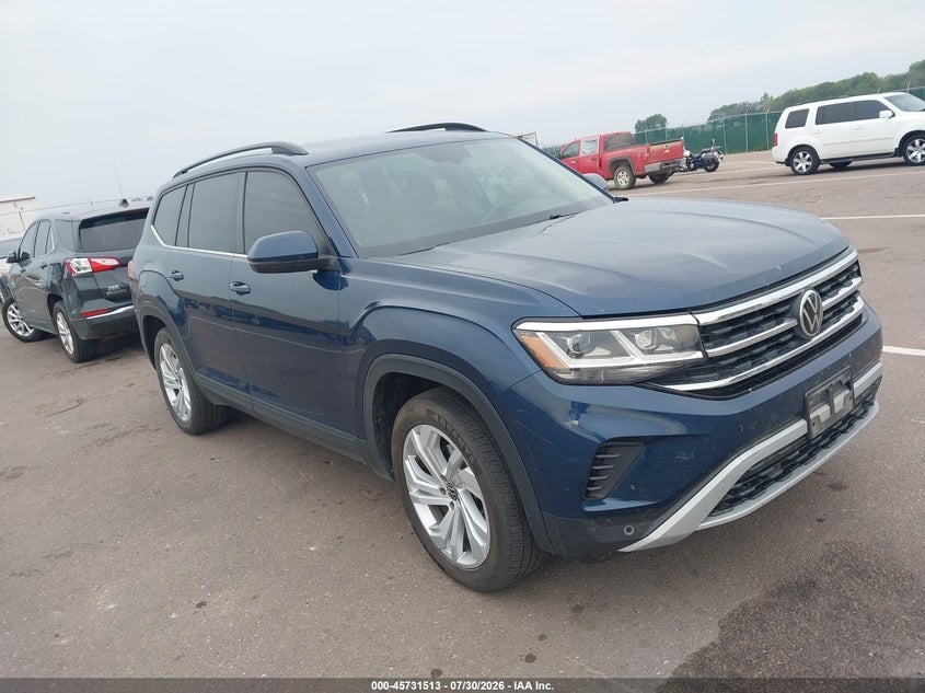2022 VOLKSWAGEN ATLAS 3.6L V6 SE W/TECHNOLOGY | 1V2JR2CA2NC537709 | UPCARS