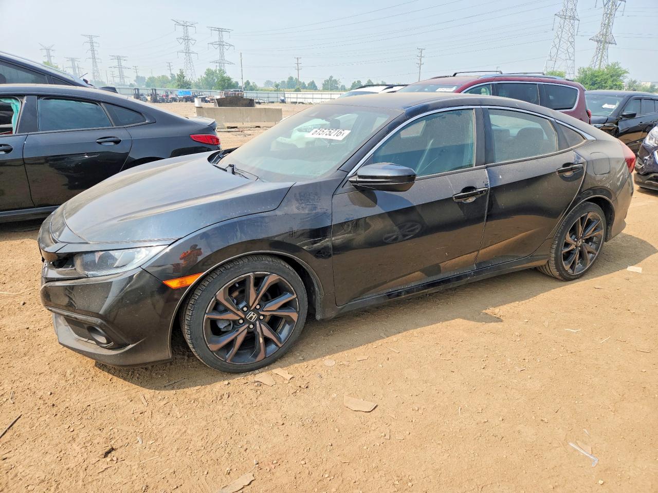 2020 HONDA CIVIC SPORT | 19XFC2F84LE023965 | UPCARS