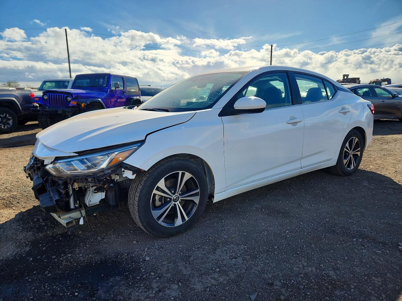 2021 NISSAN SENTRA SV | 3N1AB8CV4MY310302 | UPCARS
