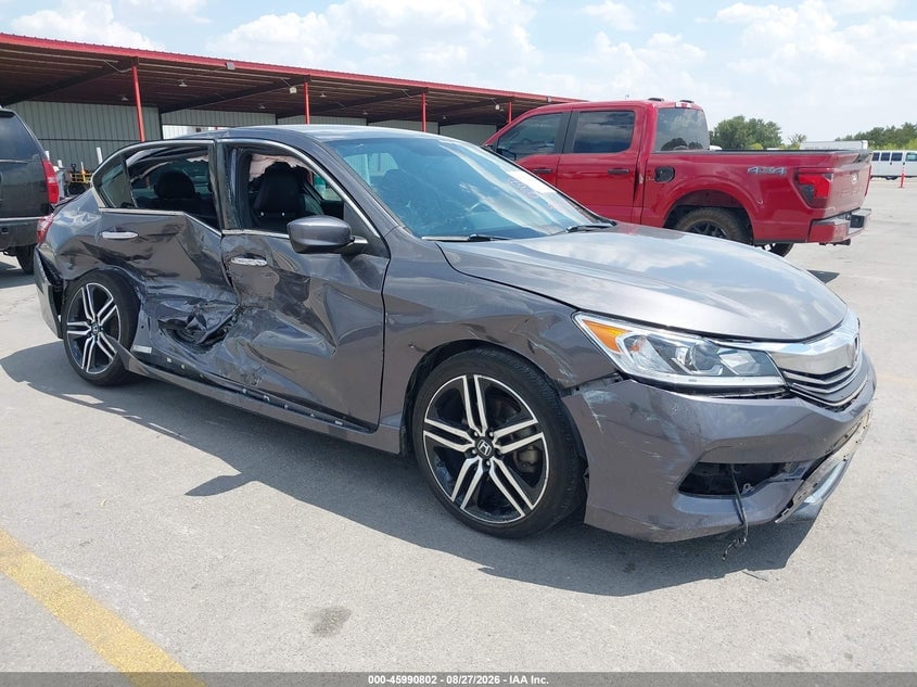 2017 HONDA ACCORD SPORT SE | 1HGCR2F10HA163107 | UPCARS