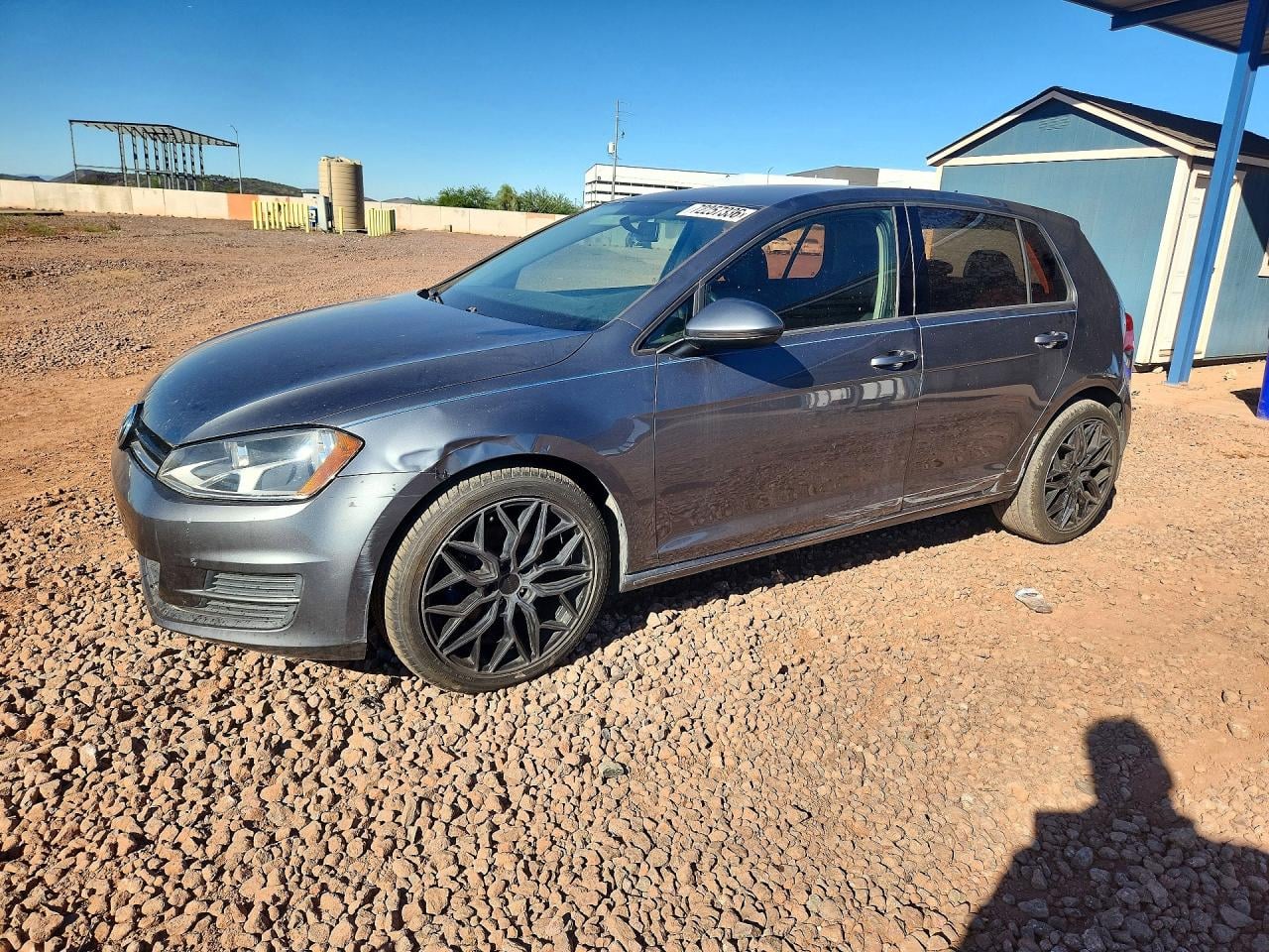 2015 VOLKSWAGEN GOLF TDI | 3VW2A7AU8FM021293 | UPCARS