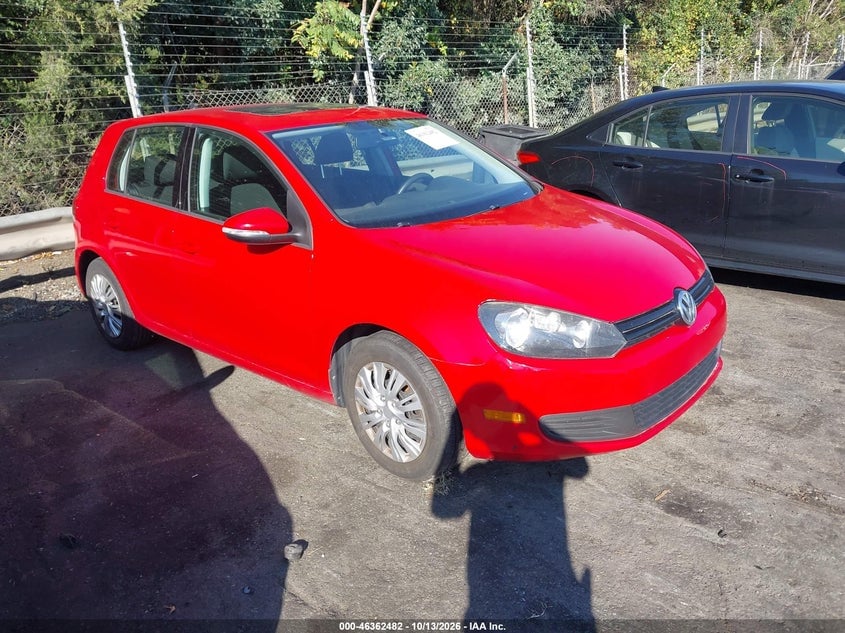 2013 VOLKSWAGEN GOLF 2.5L 4-DOOR | WVWDB7AJ1DW094372 | UPCARS