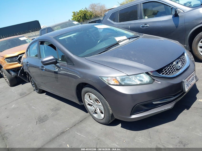 2015 HONDA CIVIC LX | 2HGFB2F54FH556532 | UPCARS