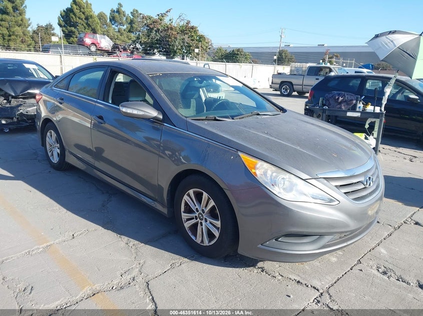 2014 HYUNDAI SONATA GLS | 5NPEB4AC6EH916286 | UPCARS