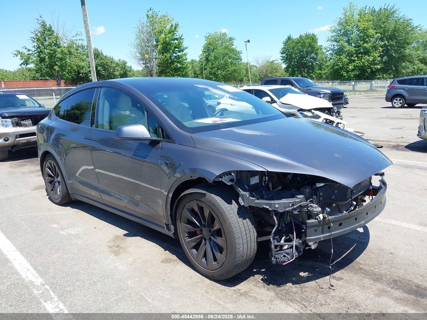 2020 TESLA MODEL X LONG RANGE DUAL MOTOR ALL-WHEEL DRIVE/LONG RANGE PLUS DUAL MOTOR ALL-WHEEL DRIVE | 5YJXCDE29LF299159 | UPCARS