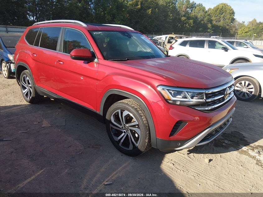 2022 VOLKSWAGEN ATLAS 2.0T SEL | 1V2BP2CA0NC516738 | UPCARS