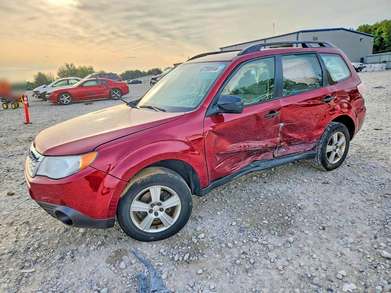 2012 SUBARU FORESTER 2.5X | JF2SHBBC2CH418474 | UPCARS