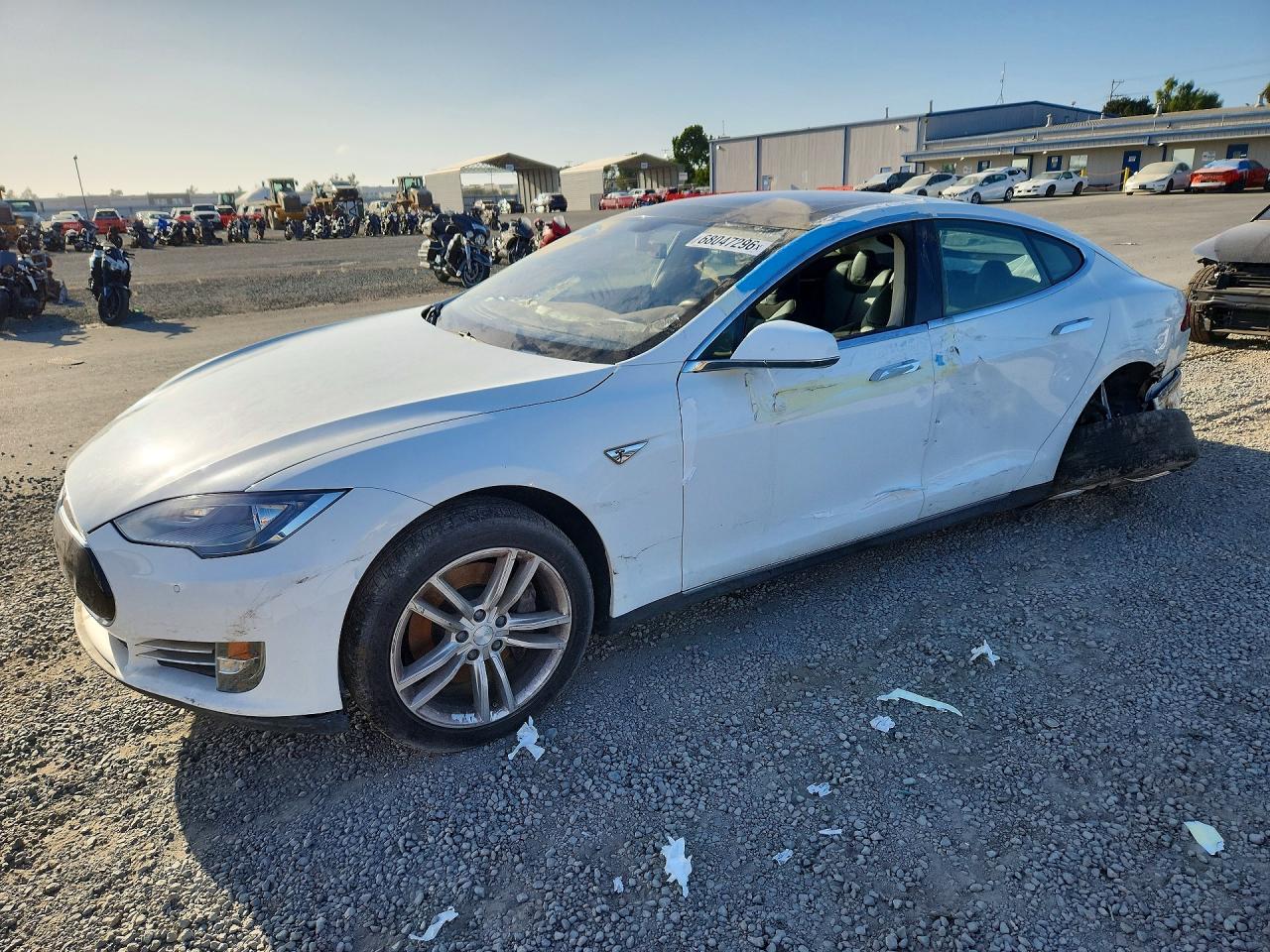 2014 TESLA MODEL S | 5YJSA1H18EFP50408 | UPCARS