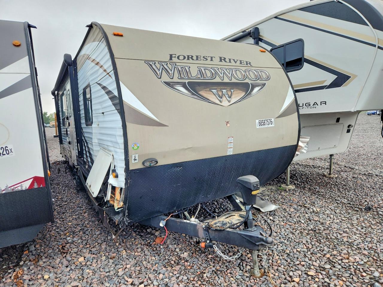 2016 FORESRIVER WILDWOOD X FOREST RIVER  CAMPER | 4X4TWDC29GA257088 | UPCARS
