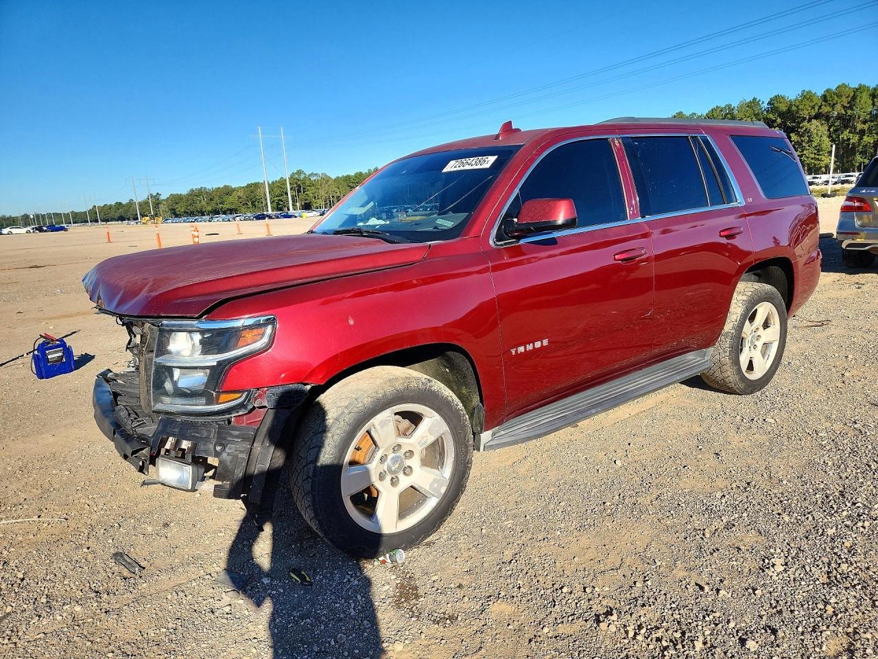 2016 CHEVROLET TAHOE C1500 LT | 1GNSCBKC2GR422707 | UPCARS