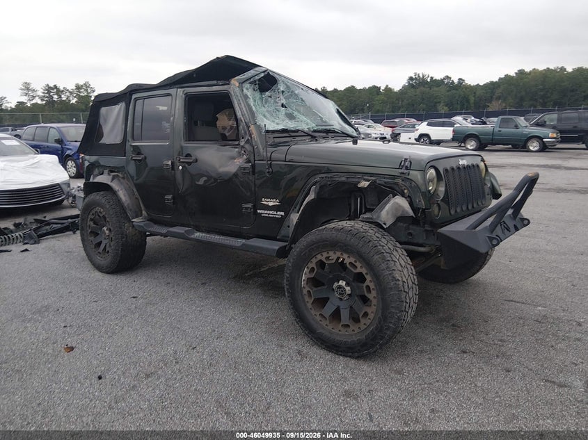 2010 JEEP WRANGLER UNLIMITED SAHARA | 1J4BA5H1XAL176192 | UPCARS