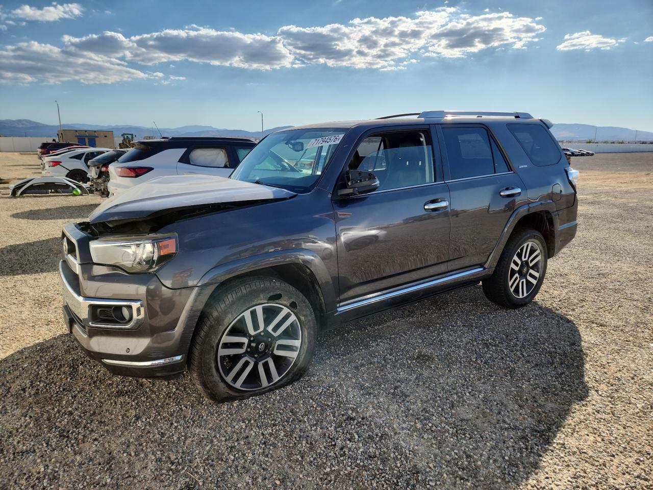 2018 TOYOTA 4RUNNER LIMITED | JTEBU5JR9J5588276 | UPCARS