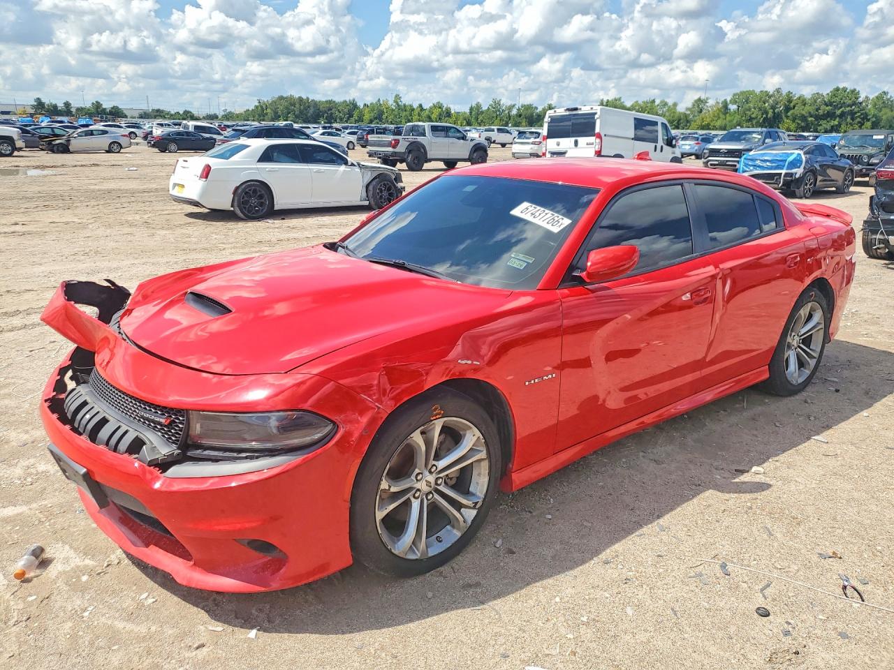 2022 DODGE CHARGE R/T | 2C3CDXCT8NH255437 | UPCARS