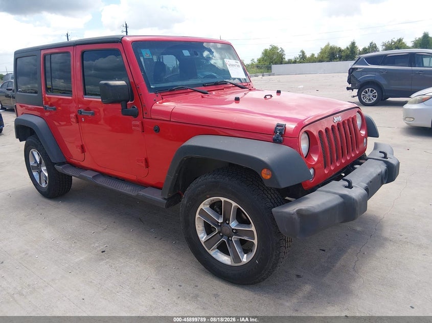 2017 JEEP WRANGLER UNLIMITED SPORT | 1C4BJWDG9HL732296 | UPCARS
