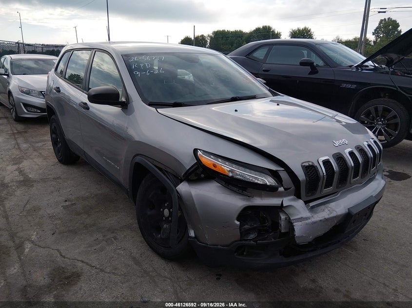 2016 JEEP CHEROKEE SPORT | 1C4PJLAB3GW264723 | UPCARS
