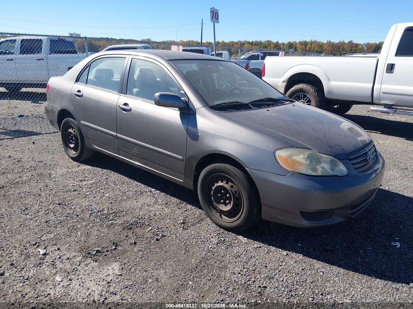 2003 TOYOTA COROLLA LE | 1NXBR32E83Z096882 | UPCARS