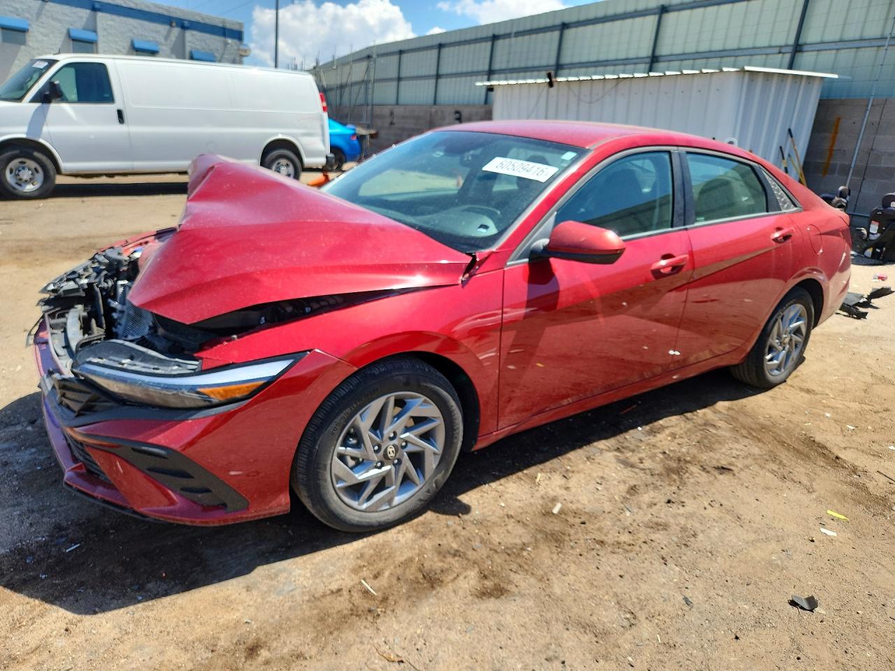 2025 HYUNDAI ELANTRA BLUE | KMHLM4DJ3SU124332 | UPCARS
