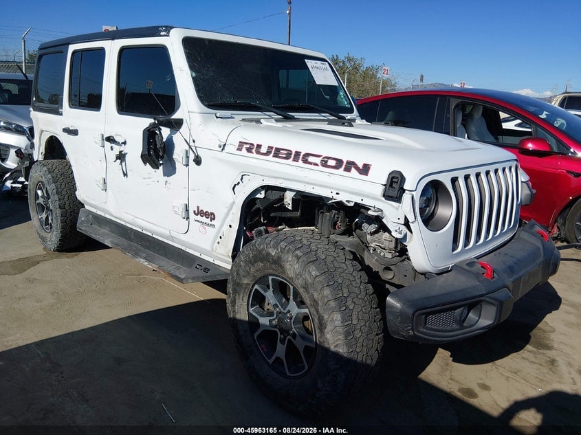 2021 JEEP WRANGLER UNLIMITED RUBICON 4X4 | 1C4JJXFM5MW713743 | UPCARS