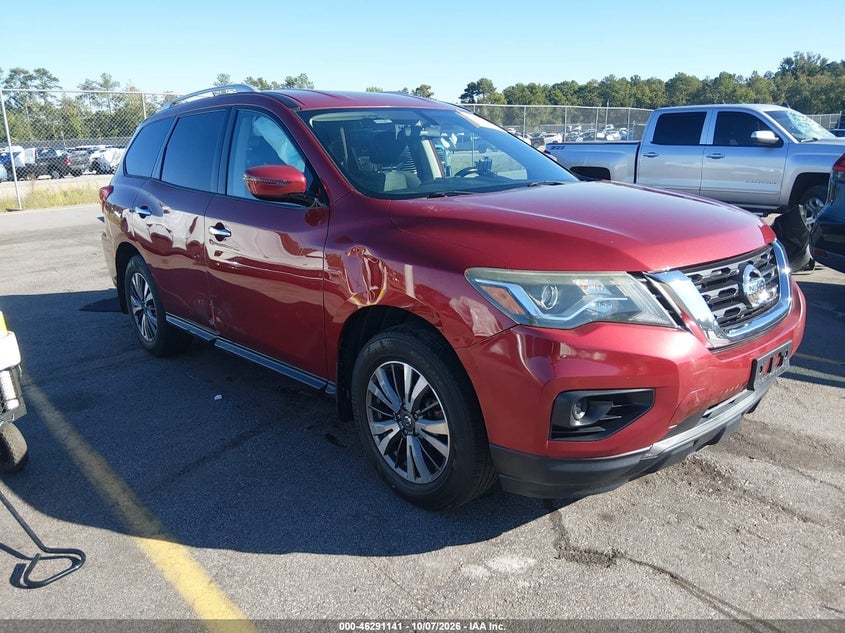 2017 NISSAN PATHFINDER S | 5N1DR2MM8HC900182 | UPCARS