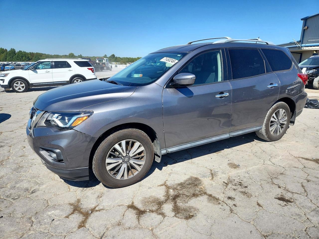 2017 NISSAN PATHFINDER SV | 5N1DR2MN9HC676297 | UPCARS