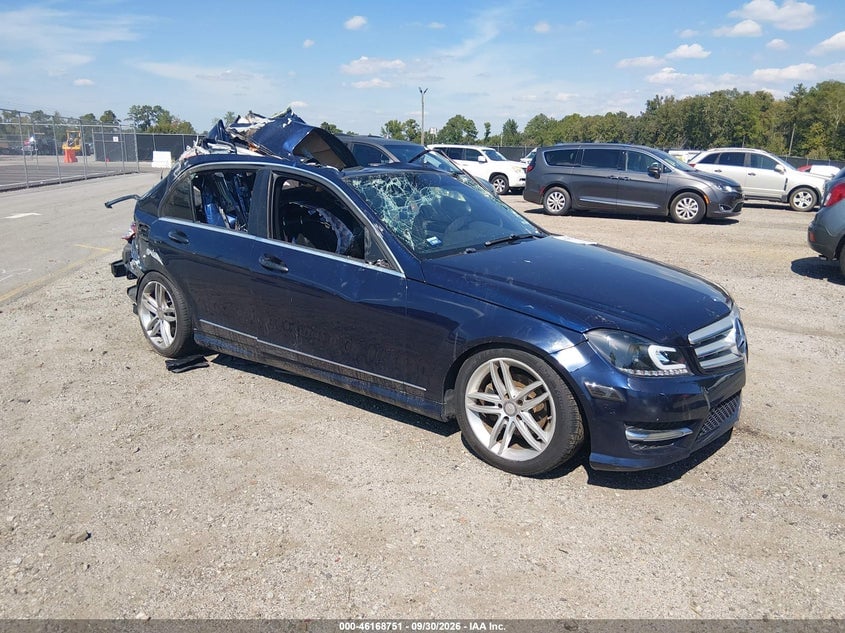 2013 MERCEDES-BENZ C 250 SPORT | WDDGF4HB6DR266754 | UPCARS