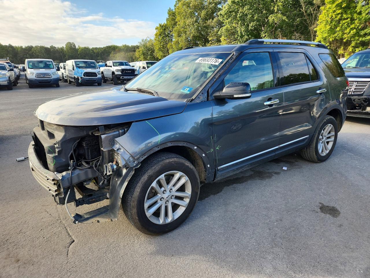 2015 FORD EXPLORER XLT | 1FM5K8D83FGA17224 | UPCARS