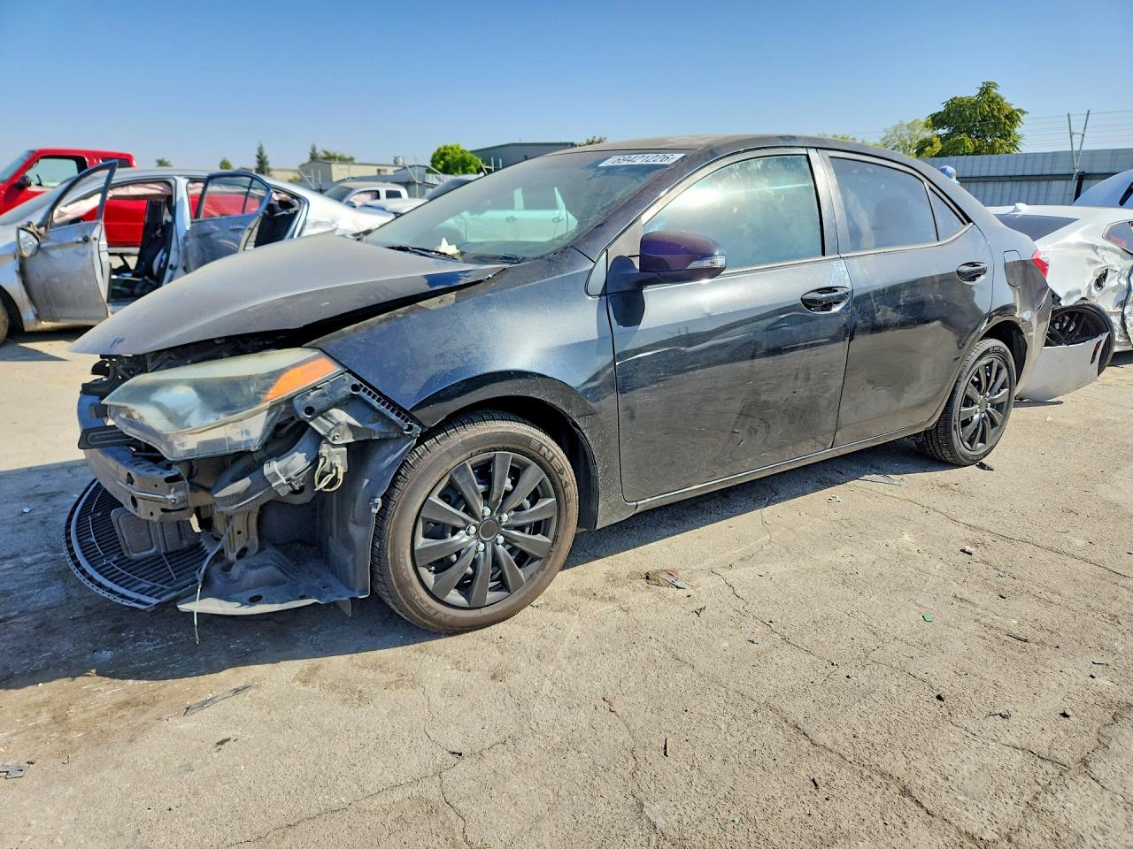 2014 TOYOTA COROLLA S | 5YFBURHE8EP104718 | UPCARS