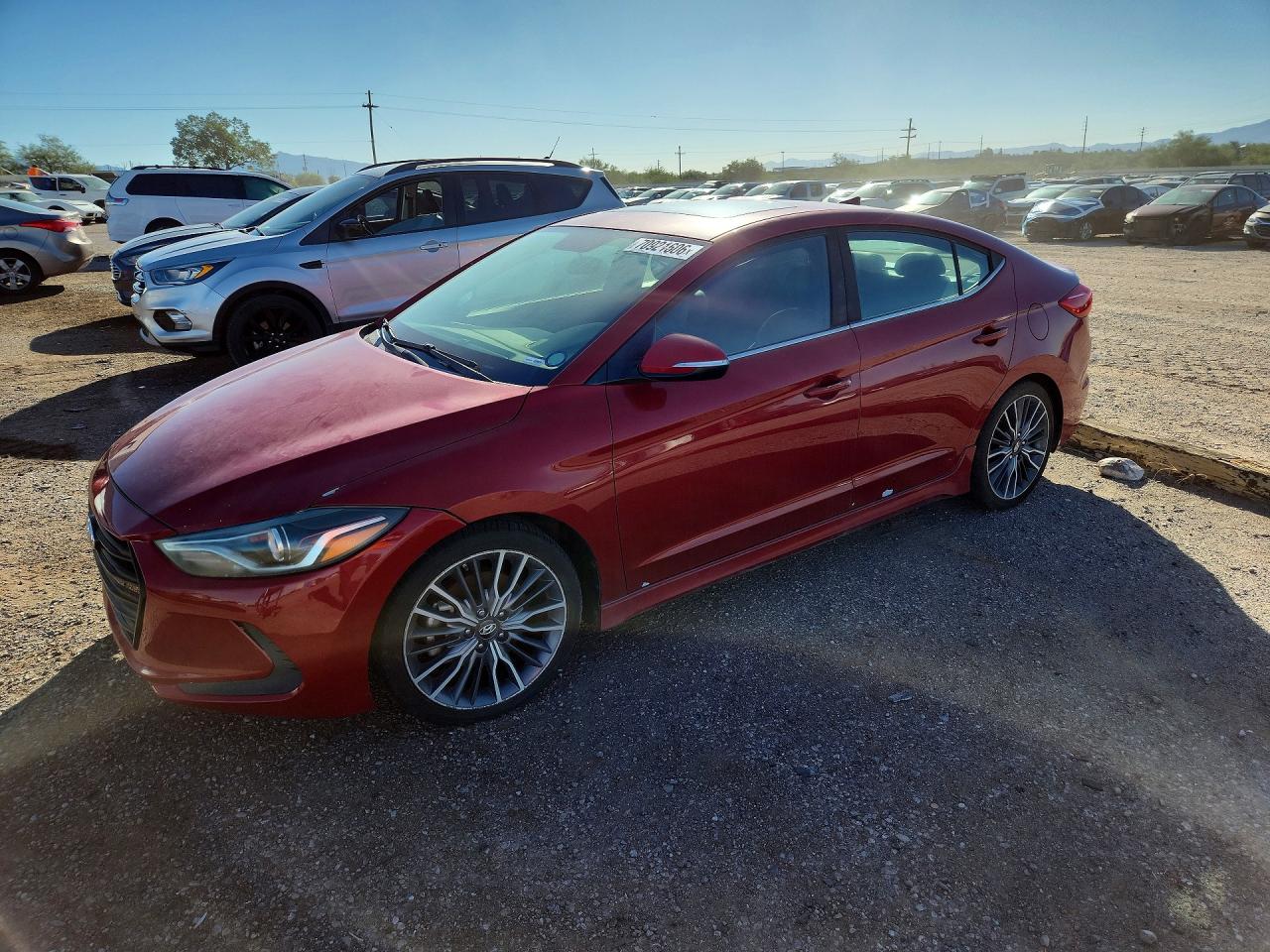 2018 HYUNDAI ELANTRA SPORT | KMHD04LB5JU609094 | UPCARS