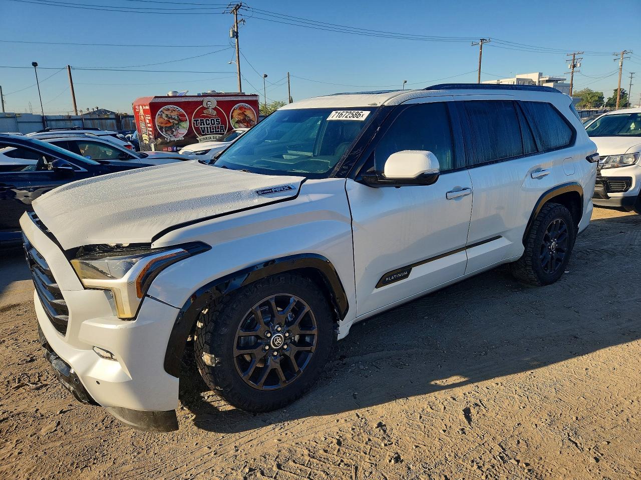 2023 TOYOTA SEQUOIA PLATINUM | 7SVAAABA4PX018280 | UPCARS