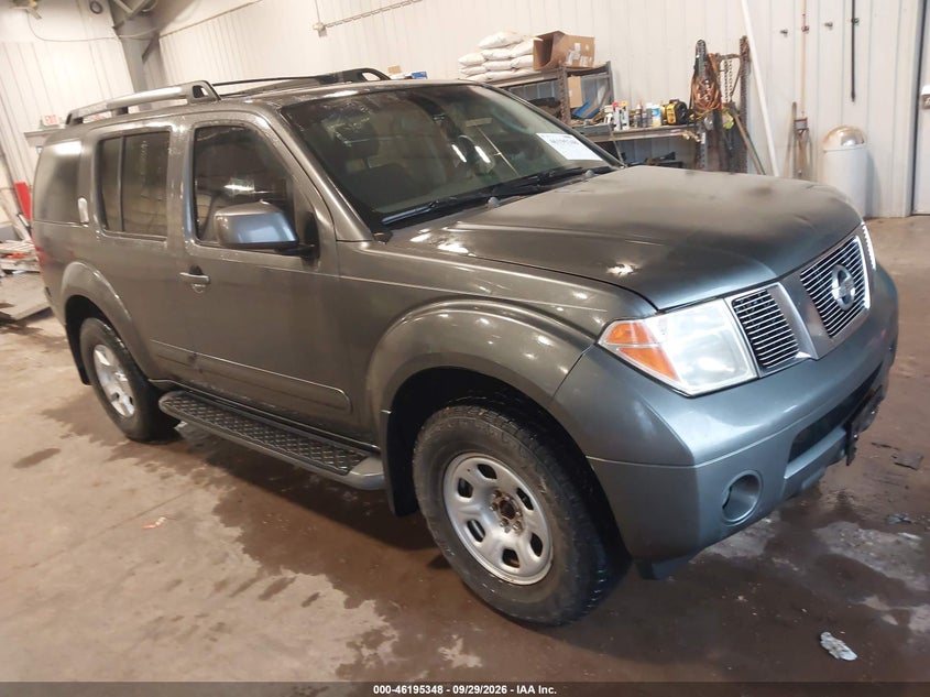 2006 NISSAN PATHFINDER SE | 5N1AR18W56C622010 | UPCARS