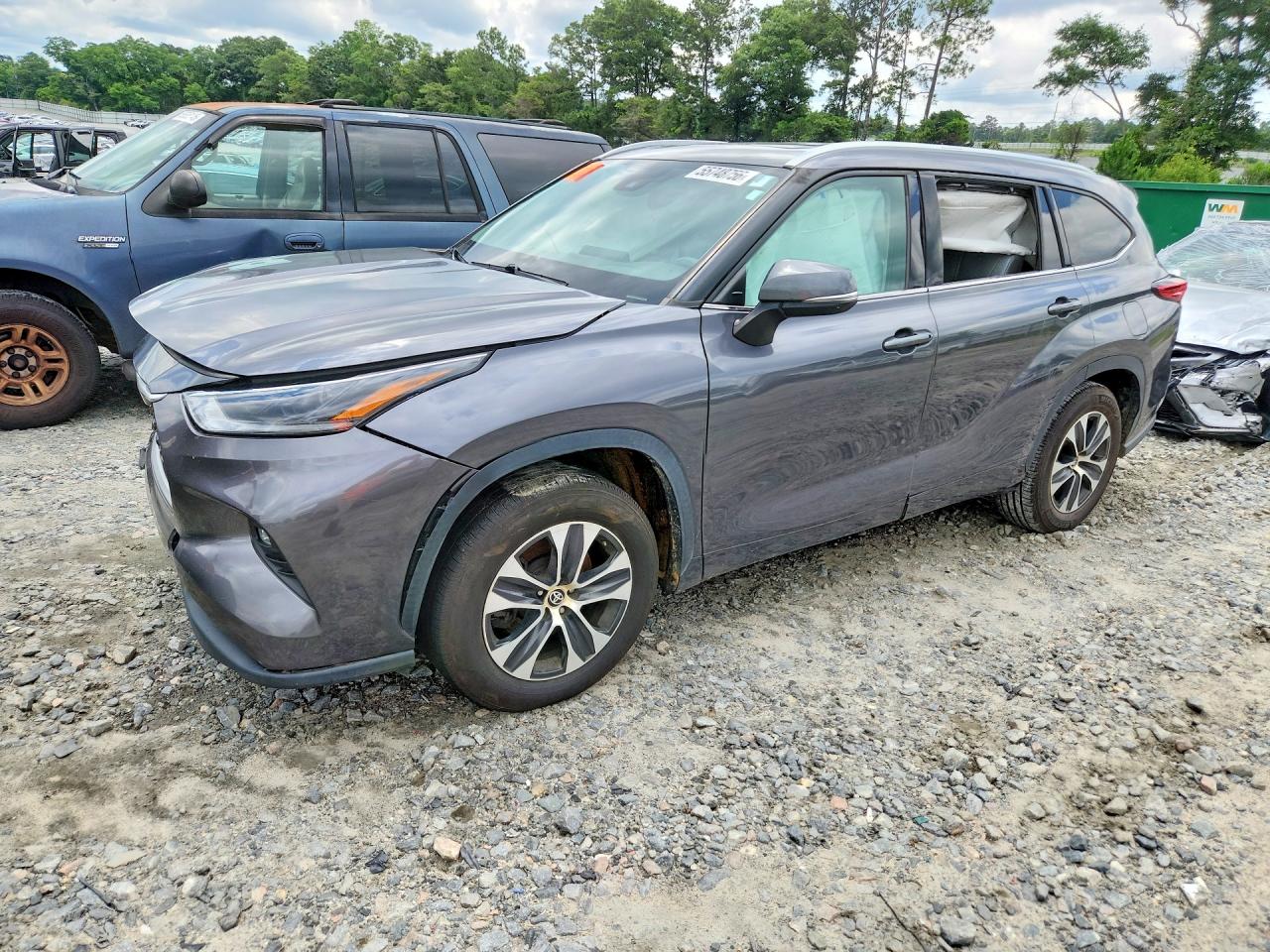 2021 TOYOTA HIGHLANDER XLE | 5TDGZRAH2MS041309 | UPCARS