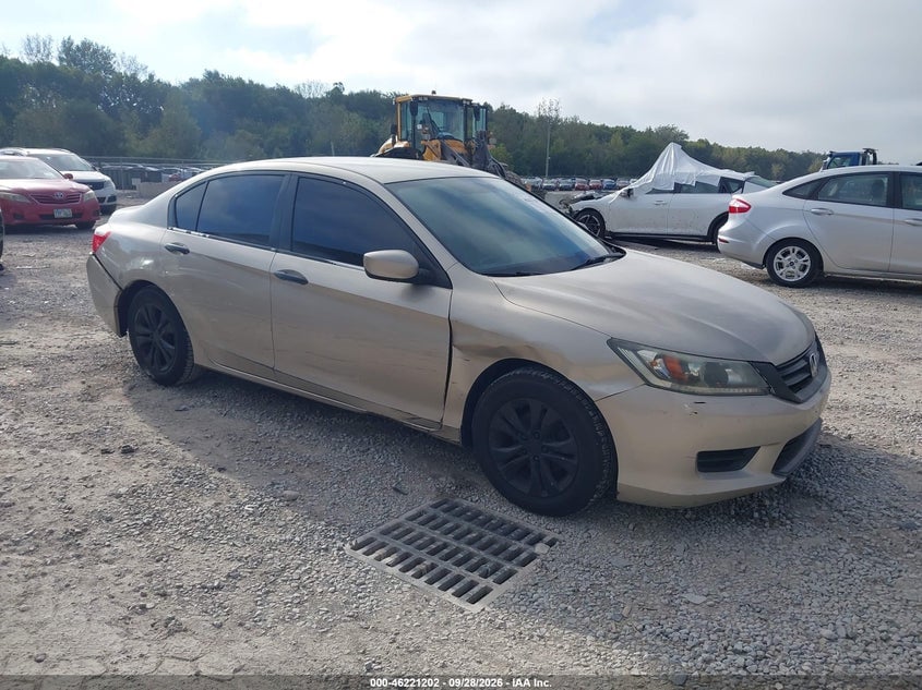 2013 HONDA ACCORD LX | 1HGCR2F3XDA165376 | UPCARS