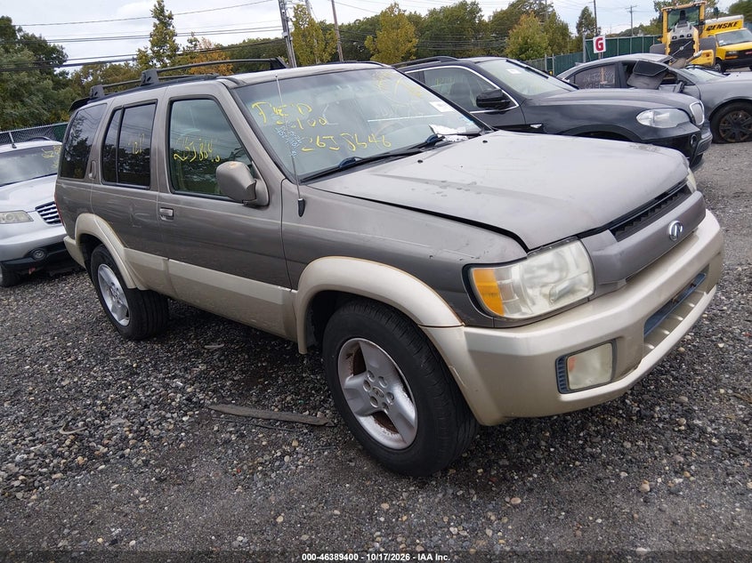 2001 INFINITI QX4 LUXURY | JNRDR09Y31W220327 | UPCARS