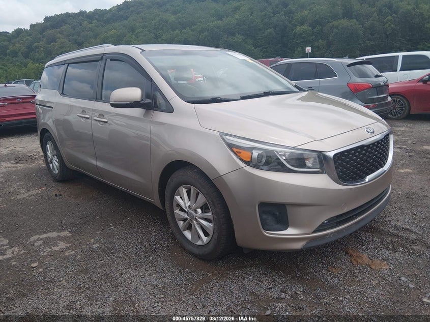 2016 KIA SEDONA LX | KNDMB5C1XG6168118 | UPCARS