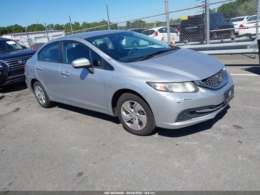 2015 HONDA CIVIC LX | 19XFB2F51FE267912 | UPCARS