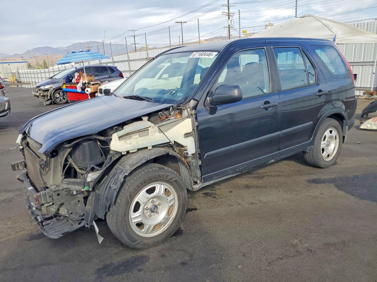 2005 HONDA CRV LX | JHLRD68545C004897 | UPCARS