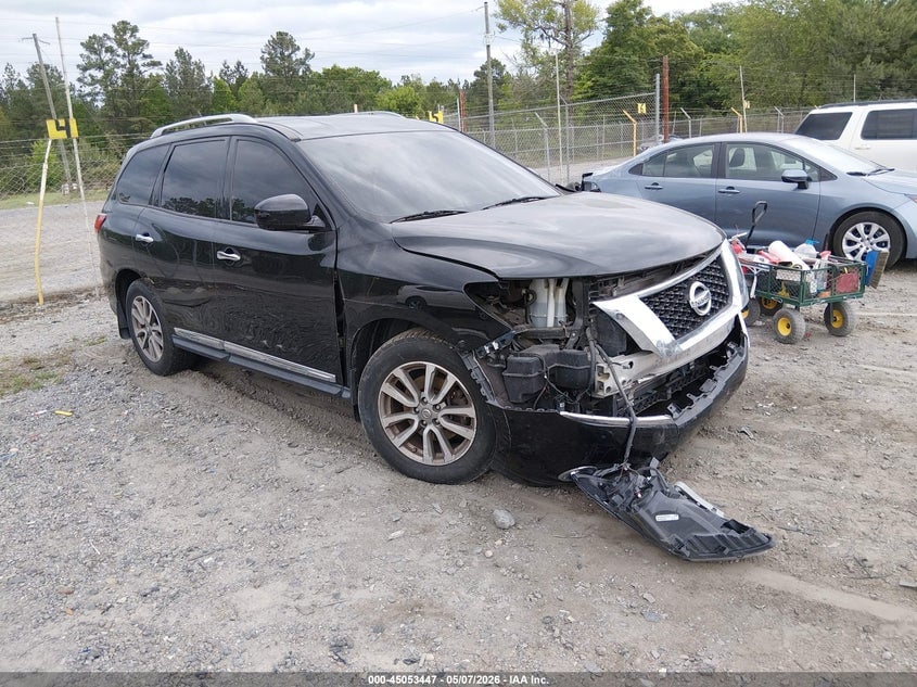 2015 NISSAN PATHFINDER SL | 5N1AR2MN4FC670648 | UPCARS