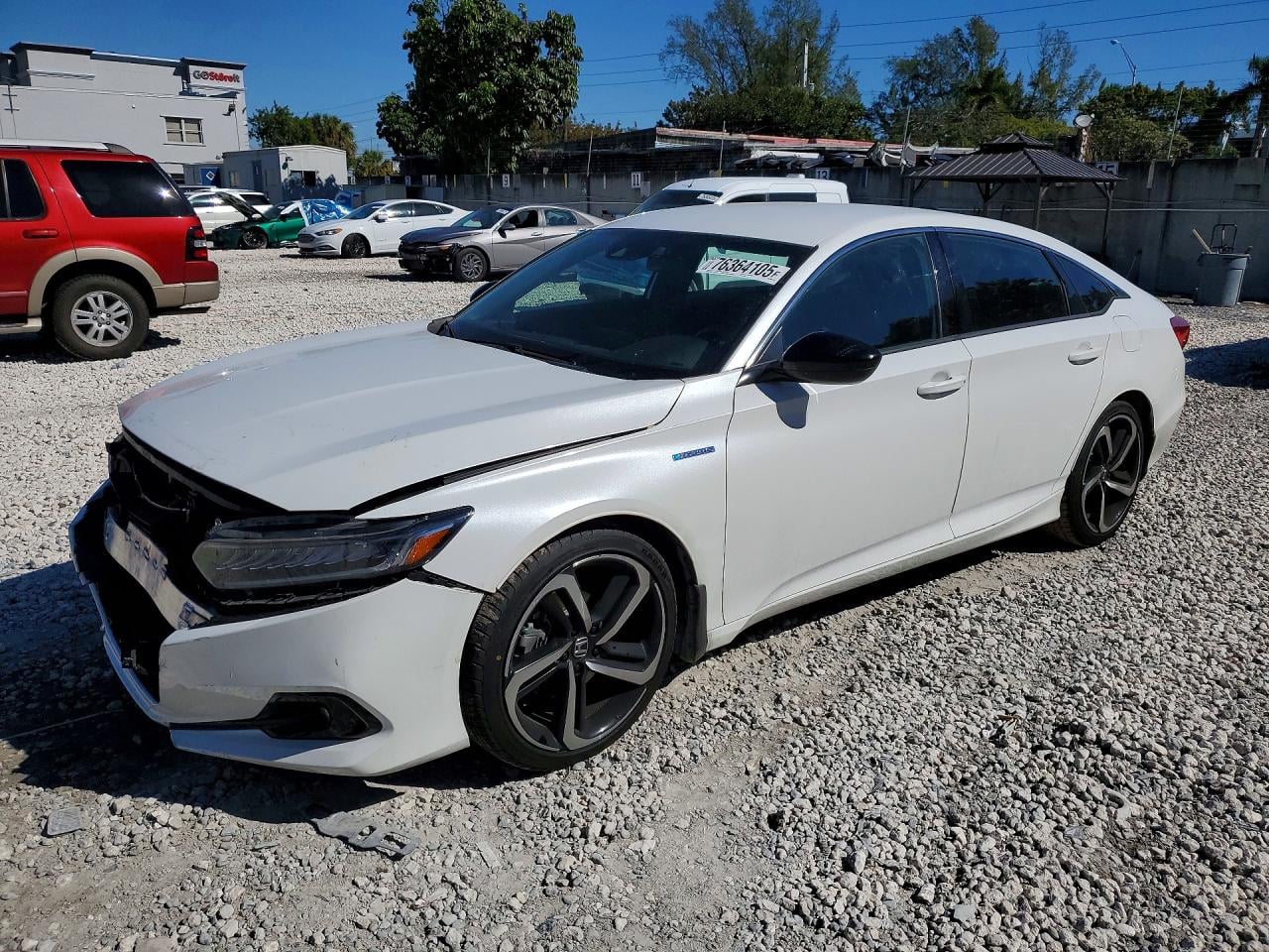 2022 HONDA ACCORD HYBRID SPORT | 1HGCV3F23NA027592 | UPCARS