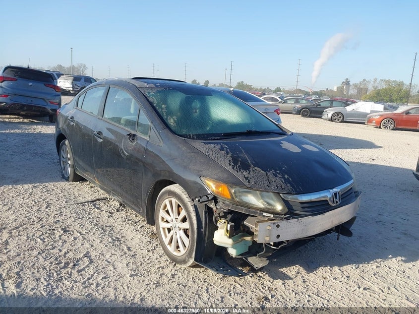 2012 HONDA CIVIC EX | 19XFB2F8XCE101975 | UPCARS