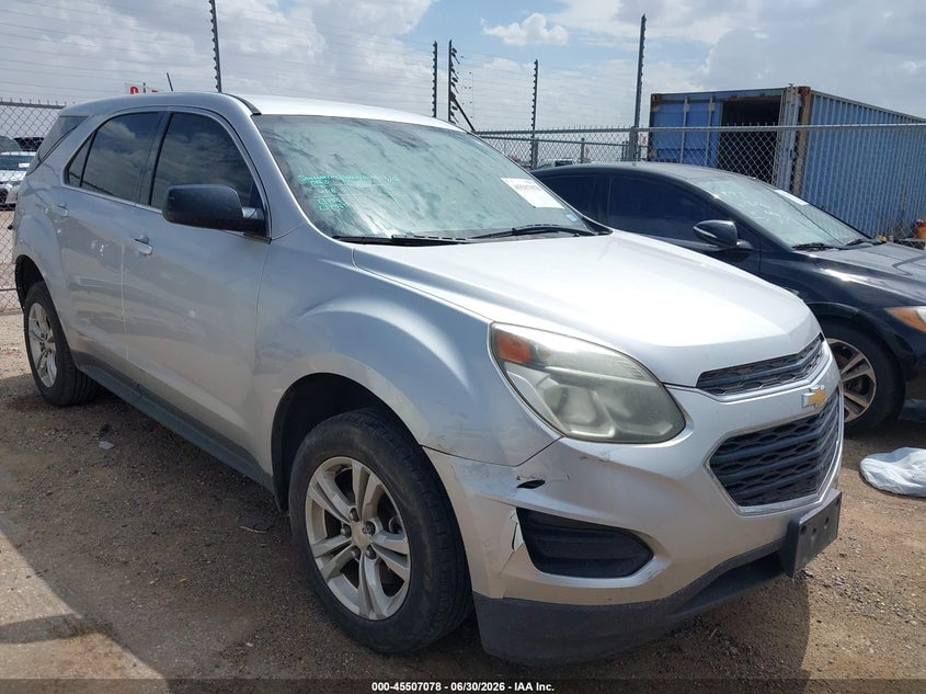 2017 CHEVROLET EQUINOX L | 2GNALAEK6H1547549 | UPCARS