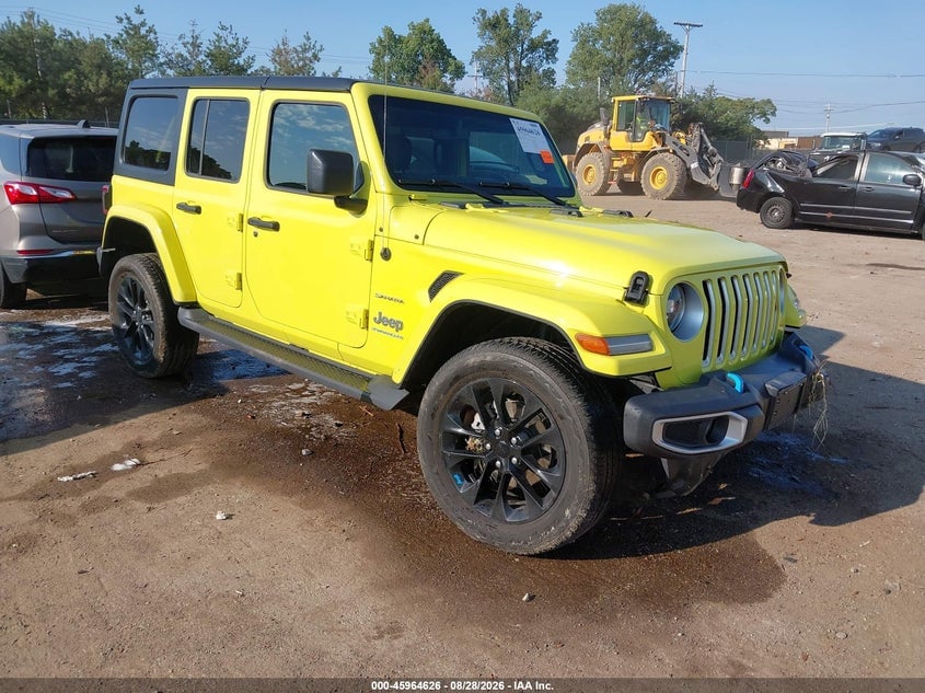2023 JEEP WRANGLER 4XE SAHARA 4X4 | 1C4JJXP63PW599245 | UPCARS