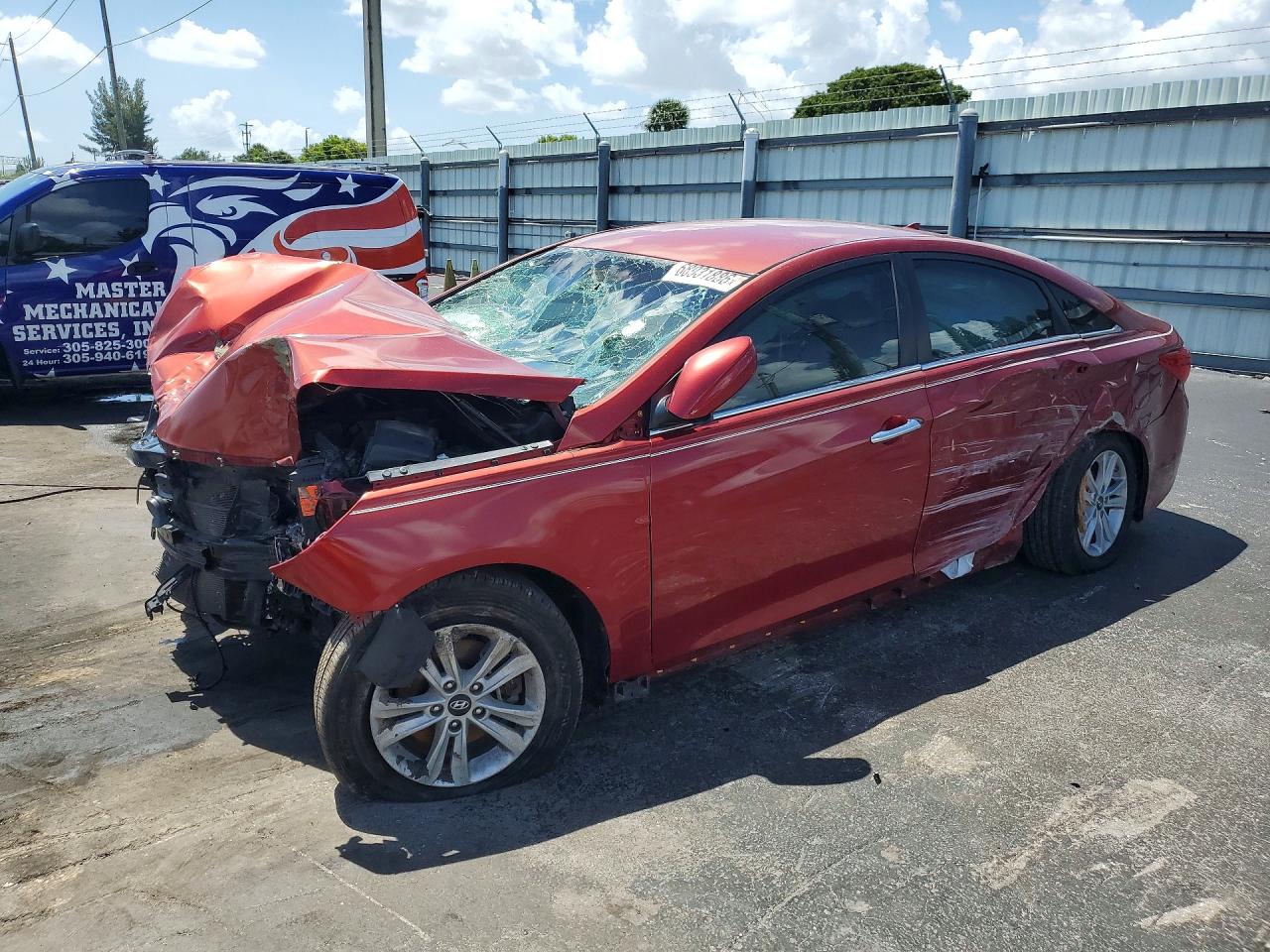 2014 HYUNDAI SONATA GLS | 5NPEB4AC4EH908008 | UPCARS