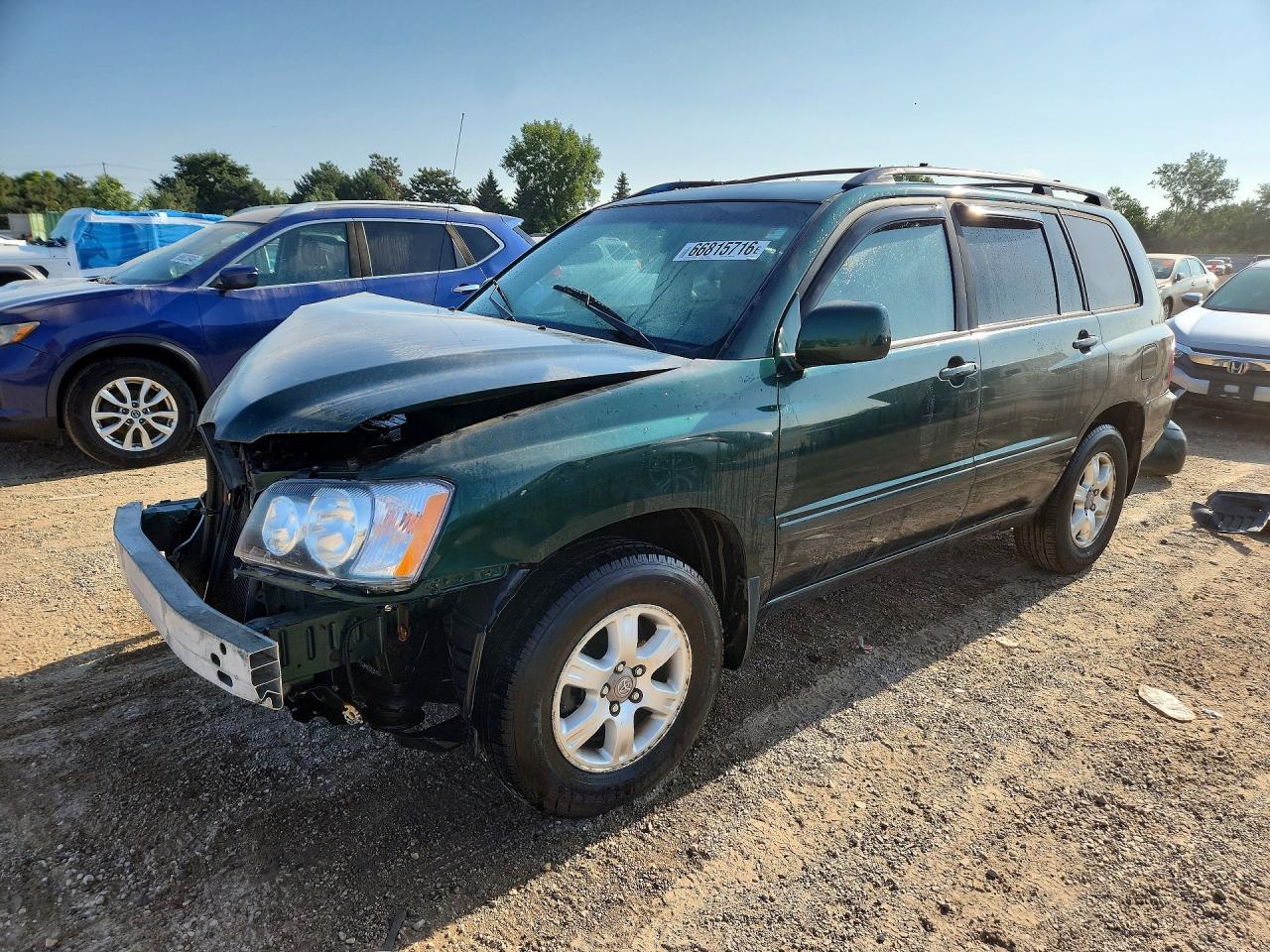 2003 TOYOTA HIGHLANDER LIMITED | JTEGF21A530091931 | UPCARS