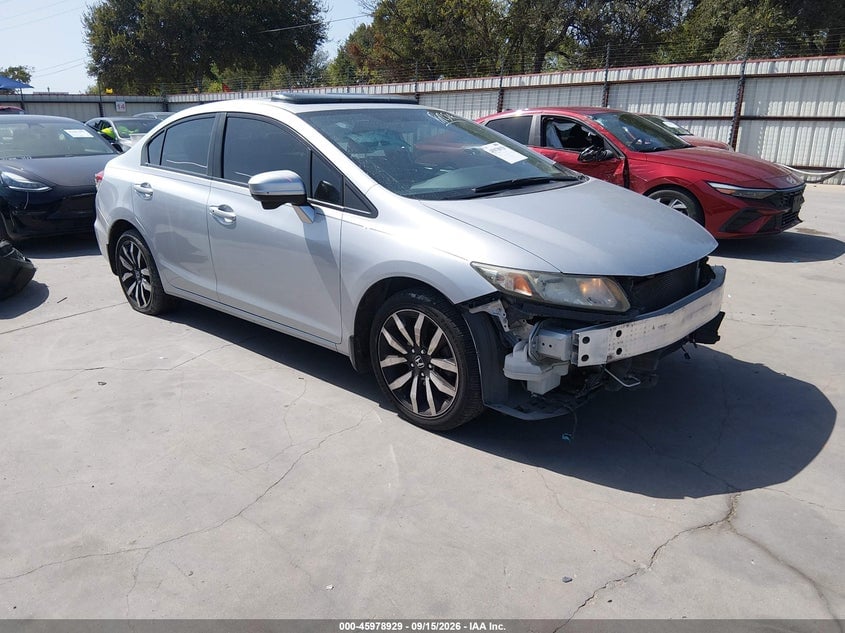 2015 HONDA CIVIC EX-L | 2HGFB2F9XFH504258 | UPCARS