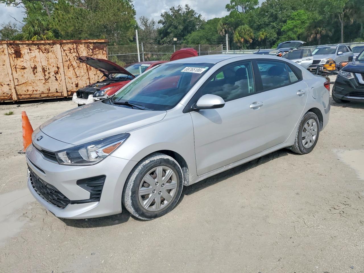 2021 KIA RIO S | 3KPA24AD7ME386615 | UPCARS