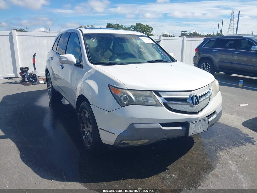 2008 ACURA MDX | 2HNYD28258H536484 | UPCARS