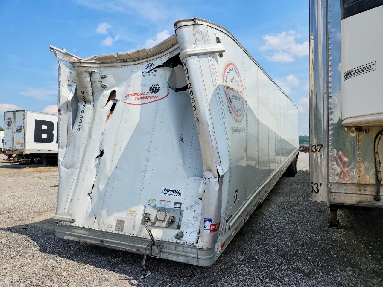 2024 HYUNDAI TRANSLEAD INC TRAILERS HYUNDAI TRANSLEAD VC2530152-AJS DRY VAN TRAILER | 3H3V532K4RS054093 | UPCARS